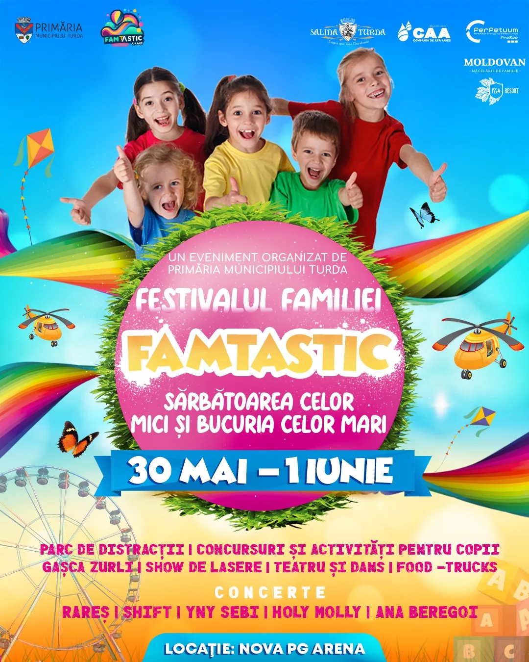 FamTAstic Land Family Festival! – Primăria Municipiului Turda