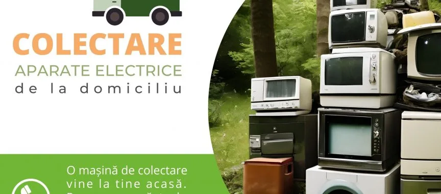 Campanie de colectare aparate electrice/electrocasnice in data de 04.04.2025 – Primaria Comunei Petrestii de Jos
